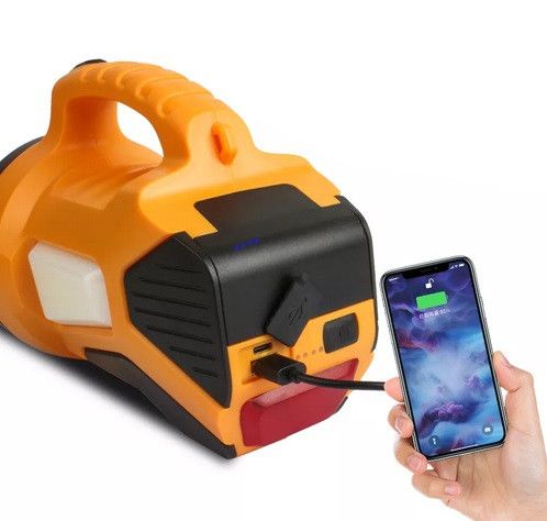 Ліхтар кемпінговий YD-7-7SMD, білий+червоний, Li-Ion акумулятор, Power Bank, зарядка Type-C, магнітна основа, гачок (47117-YD-7-7SMD_191) | Зображення 8