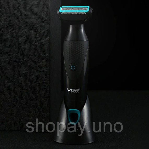 Акумуляторна електробритва для стрижки VGR V-601 від USB бритва електрична з професійною насадками | Зображення 9