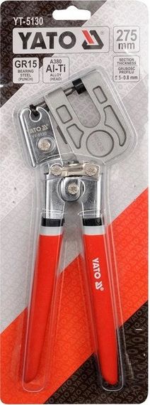 Щипці просікач кліщі для з'єднання профілю YATO YT-5130