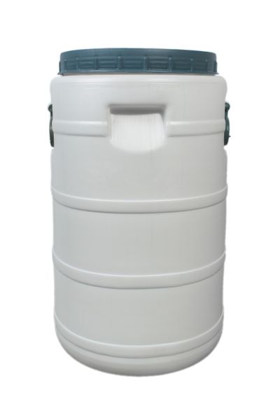 Белая бочка  40л широкая горловина для воды,молока и засолки | Зображення 2