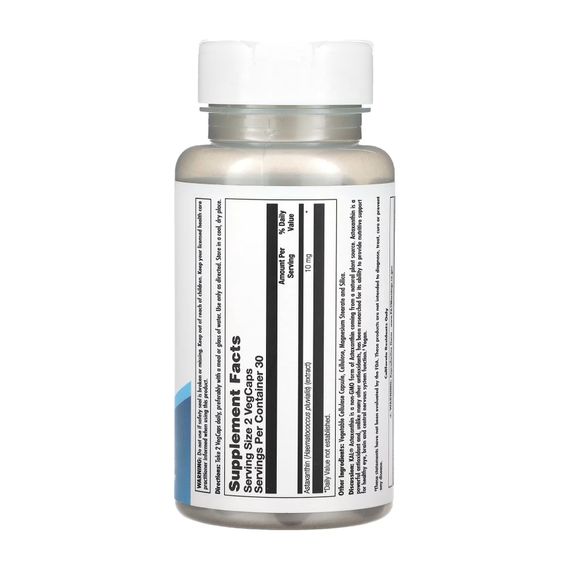 Astaxanthin 10mg - 60 tabs | Зображення 1