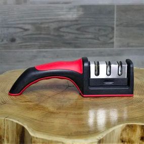 Точилка для ножей Frico FRU-057-Red 20.5х7 см красная