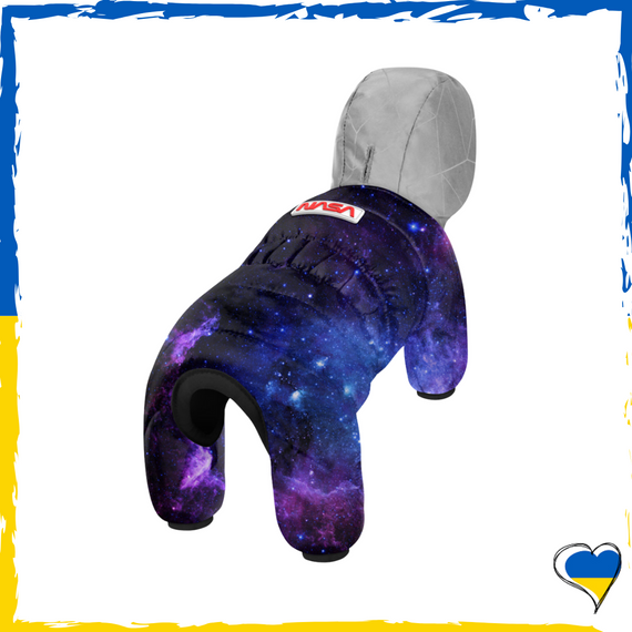 Комбинезон для собак WAUDOG Clothes малюнок "NASA21"