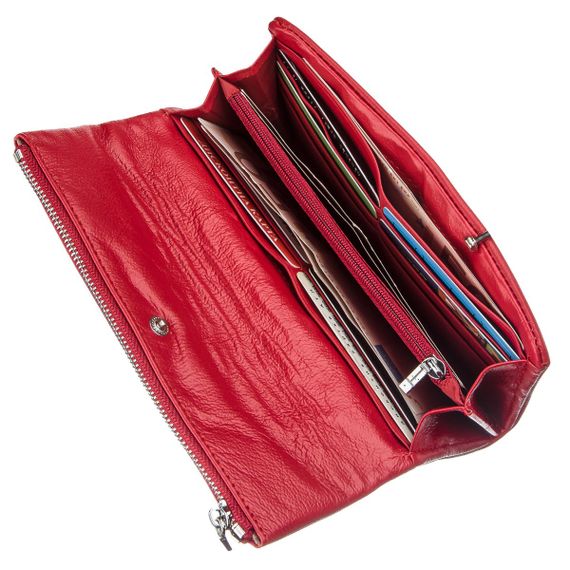 Женский кожаный кошелек ST Leather 20091 Красный | Зображення 3
