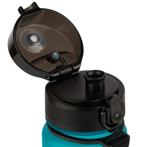 Пляшка для води UZSPACE 3026(Light-Blue) 500 мл, яскраво блакитна | Зображення 2