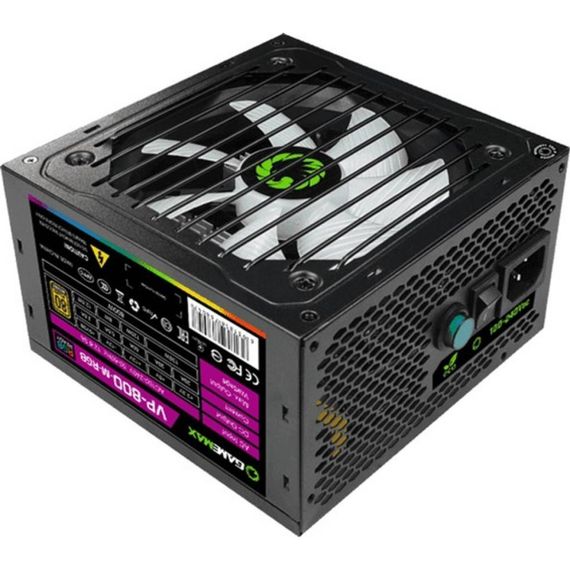 Блок живлення Gamemax 800W (VP-800-M-RGB) | Зображення 1