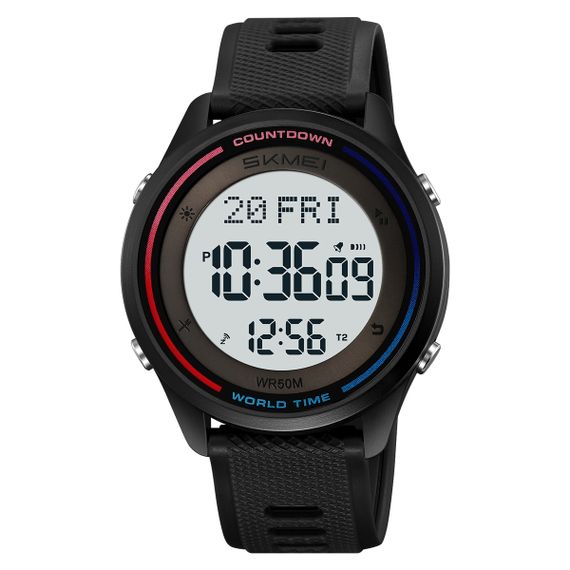 Спортивний чоловічий годинник Skmei 2348BKWT Black-White