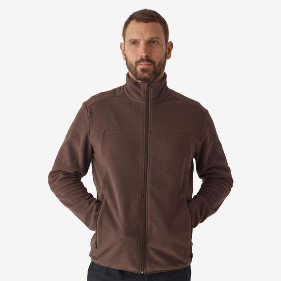 Флісова кофта 100 коричнева - 4XL. | Зображення 4