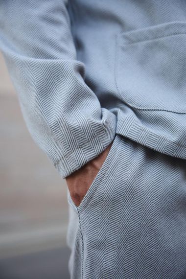 Костюм чоловічий класика жакет штани casual тренд | Зображення 3