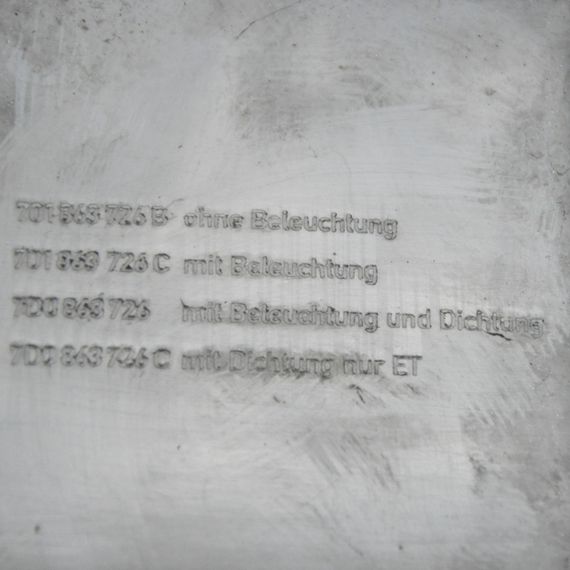 Накладка порога зсувних дверей Volkswagen T4 1990-2003 Планка порога бічних дверей Фольксваген т4 701863726C | Зображення 6