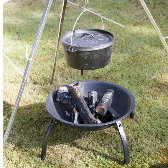 Казан з кришкою Bo-Camp Dutch Oven Cast Iron 31 cm / 7.1 L Black (2122415) | Зображення 3