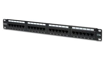 Патч-панель DIGITUS 19&quot; 1U, 24 порта, Cat.5e UTP в сборе (DN-91524U)