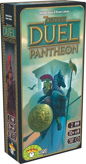 Настольная игра 7 Wonders Duel: Pantheon (7 Чудес Дуэль: Пантеон)(дополнение)