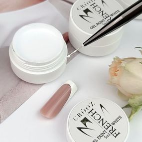 Гель-фарба для френча Crooz French Gel Paint 5мл