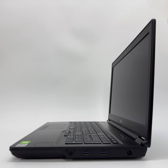 Мобильная рабочая станция Fujitsu Celsius H7510 / 15.6" (1920x1080) IPS / Intel Core i7-10850H (6 (12) ядер по 2.7 - 5.1 GHz) / 16 GB DDR4 / 512 GB SSD / nVidia Quadro T1000, 4 GB GDDR6, 128-bit / WebCam / HDMI б/у + Подарок Мышка и коврик | Зображення 4