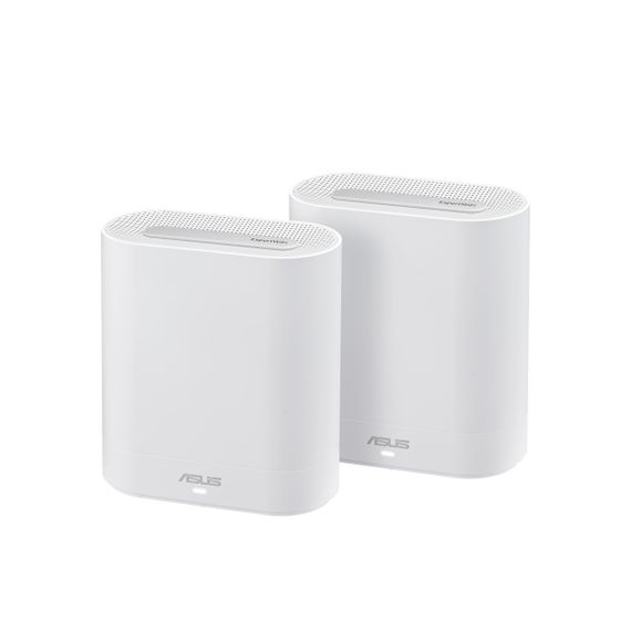 Маршрутизатор ASUS ExpertWiFi EBM68 2PK white AX7800 3xGE LAN 1x2.5GE WAN 1xUSB3.2 WPA3 OFDMA MESH (90IG07V0-MO3A40)