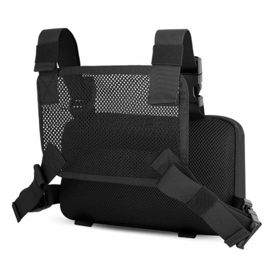 Чоловіча брезентова сумка через плече, Тактична нагрудна сумка Тактична для чоловічих завдань VK-25 | Зображення 8