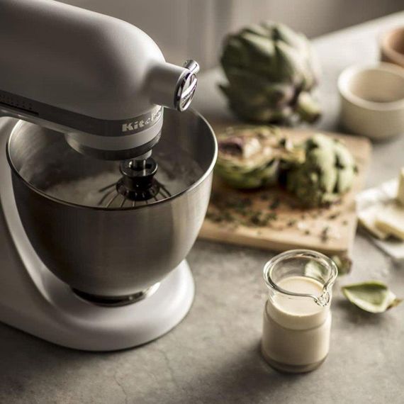Міксер планетарний KitchenAid Mini 5KSM3311XEFW міні з чашею 3,3 л Матовий Білий | Зображення 6