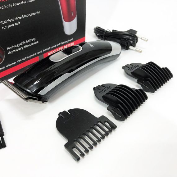 Малошумная машинка для стрижки волос, Профессиональный триммер с набором насадок, Триммер для висков TR-14 | Зображення 4