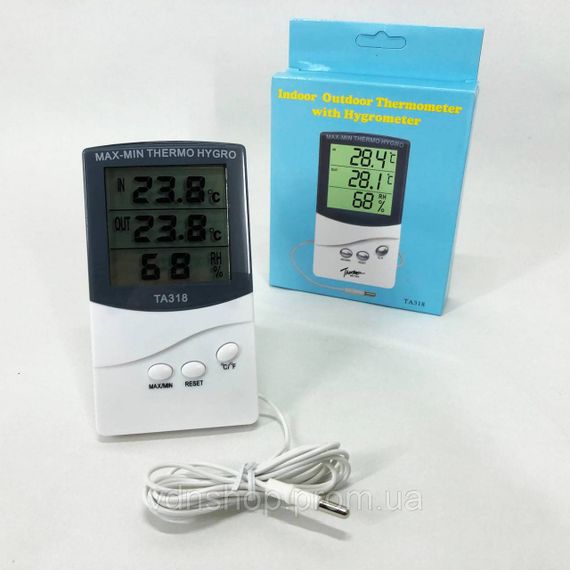 Метеостанція для будинку та вулиці TA, Домашня погодна станція, Метеоприлад домашній GX-72 | Зображення 1