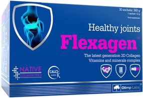 Хондропротектор (для спорта) Olimp Nutrition Flexagen 30 sachet Raspberry
