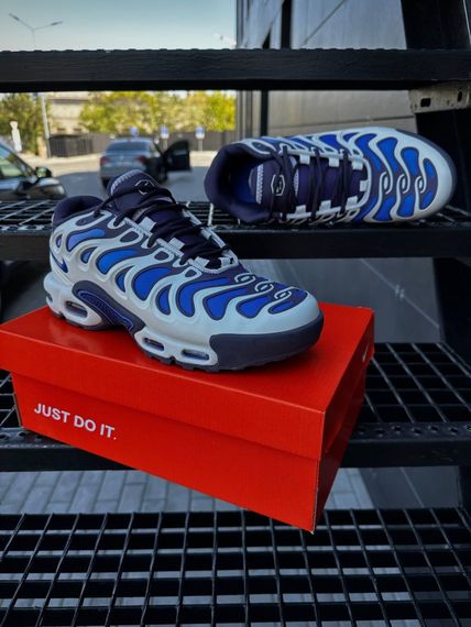 Кросівки Nike Air TN Plus Drift (white & blue) | Зображення 3
