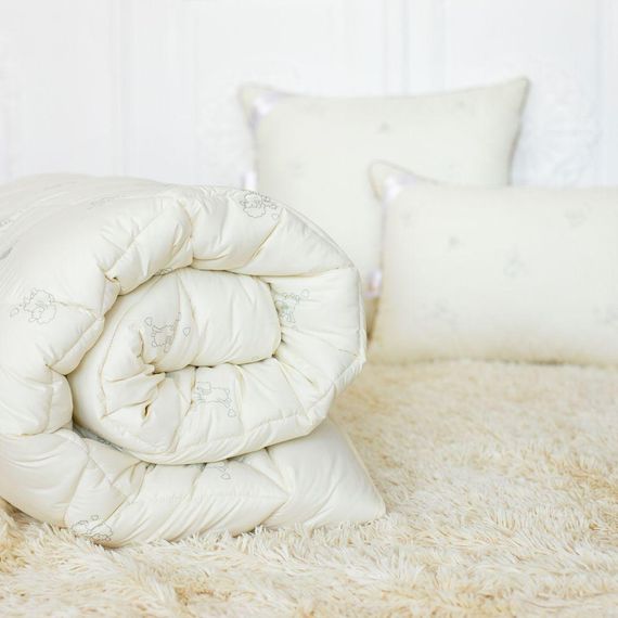 Зимова вовняна ковдра IDEIA WOOL CLASSIC 200х220 см (8-11818) | Зображення 5