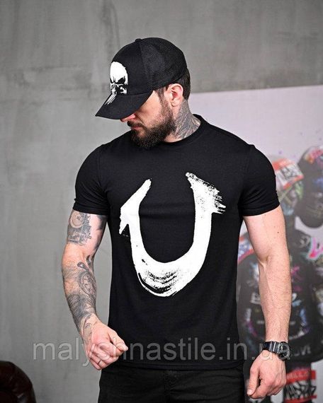 Чоловіча футболка black ПП7514