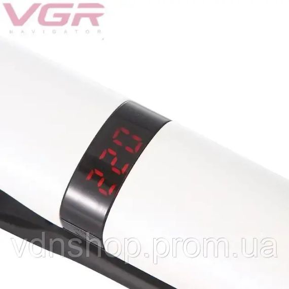 Плойка професійна праска для вирівнювання волосся ⅤGR Ⅴ 556 щипці для випрямлення з регулюванням температури з турмаліновим | Зображення 2