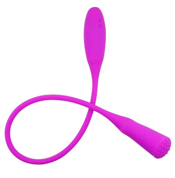 Гнучкий двосторонній вібратор - Snaky Vibe, BI-014327-2 Sex Aura | Зображення 1