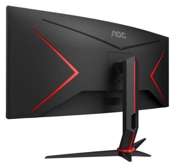 Монiтор 34" AOC CU34G2XP/BK Black/Red | Зображення 5