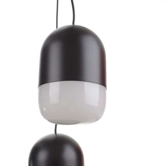 Люстра подвесная в спальню LED 35W NW BK (BR-01 674S/5) | Зображення 8