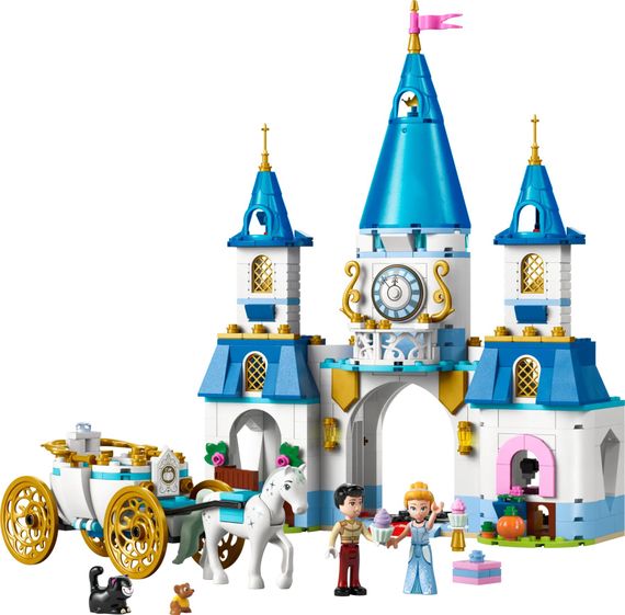 Конструктор LEGO Disney Princess Замок Попелюшки й карета 43275 | Зображення 2