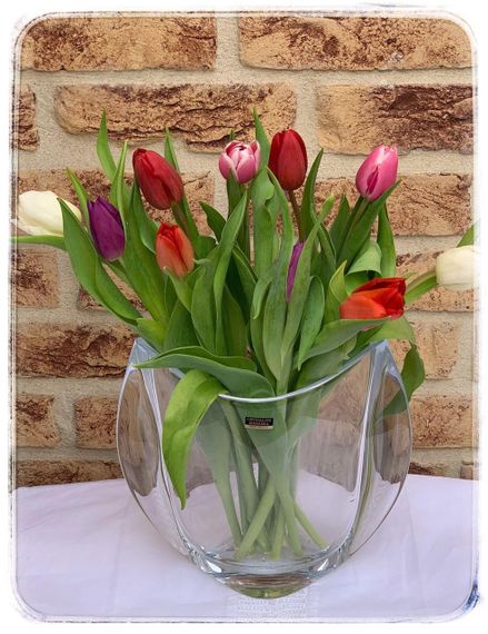 Ваза стеклянная для цветов Bohemia Orbit 18 см 8KB99/180 | Зображення 3