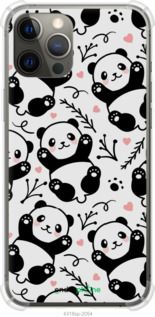 Чохол на iPhone 12 Pro Max Панди "4318sp-2054-2448"