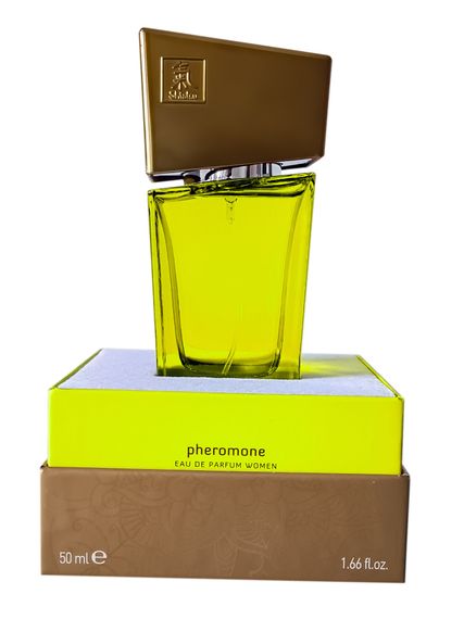 Парфуми із феромонами жіночі SHIATSU Pheromone Fragrance women lime 50 m