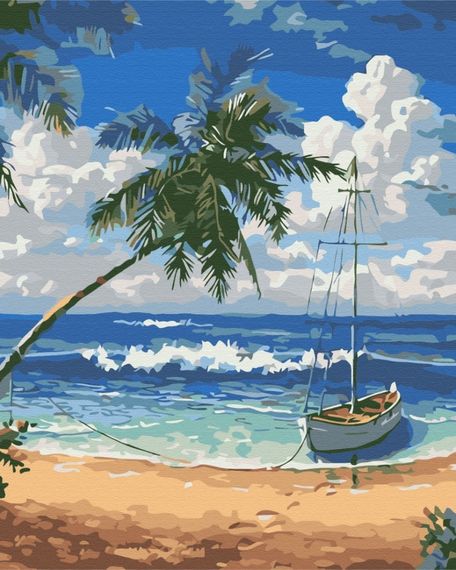 Картины по номерам "Райский остров" 40x50 BS51690