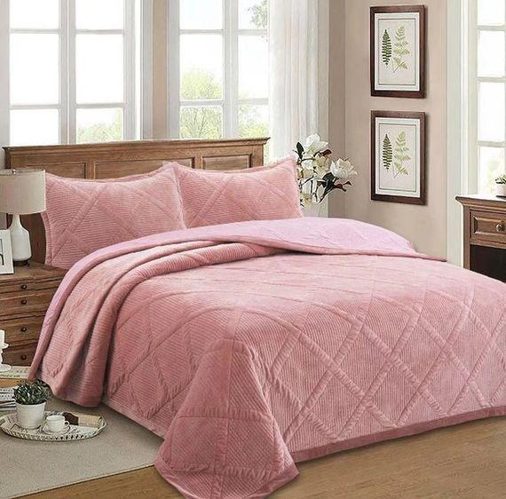 Покривало Soho 200х230 см Velur Pink