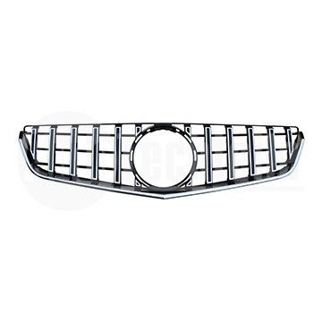 Решетка радиатора Mercedes Benz C207 10-13 (глянц. чёрная) GTR, AutoTechteile, 140 8813, 140 8812