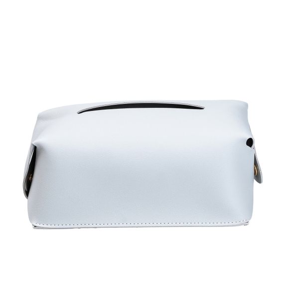 Серветниця для кафе з екошкіри серветниця на стіл підставка для серветок Сірий | Зображення 1