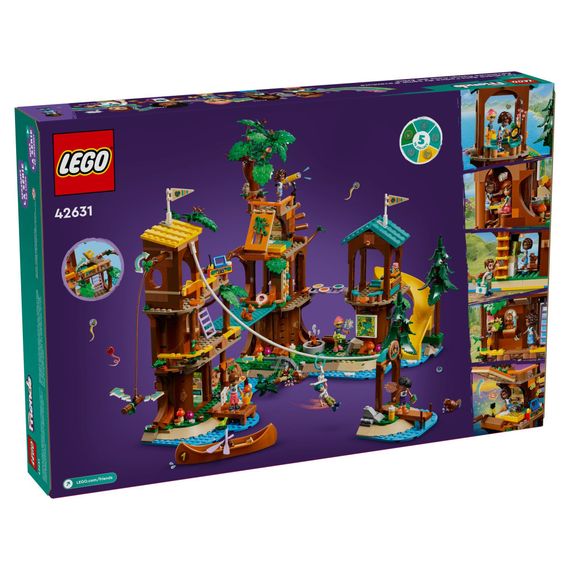Конструктор LEGO Friends Будиночок на дереві у пригодницькому таборі (42631) | Зображення 8