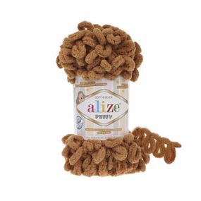 Пряжа Alize Puffy 179 алізе пуффі плюшева
