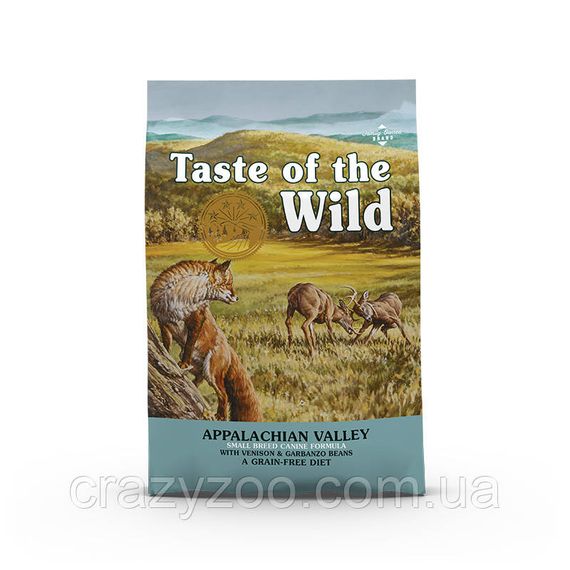 Сухий корм для собак малих порід Taste of the Wild Appalachian Valley Canine Formula з косулею 2 кг 9054-HT18