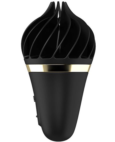 Вібростимулятор кліторальний Satisfyer Sweet Treat Spinnator у формі морозива, чорний sexstyle | Зображення 6