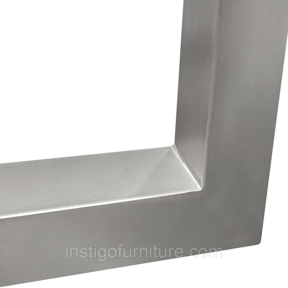 Комплект опор для столу з металу 500×100mm, H=730mm (профільна труба: 40x40mm) Сірий | Зображення 2