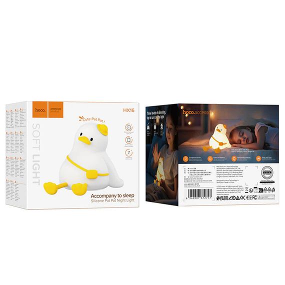 Ночник Hoco HX16 Little Cutie Duck | Зображення 3