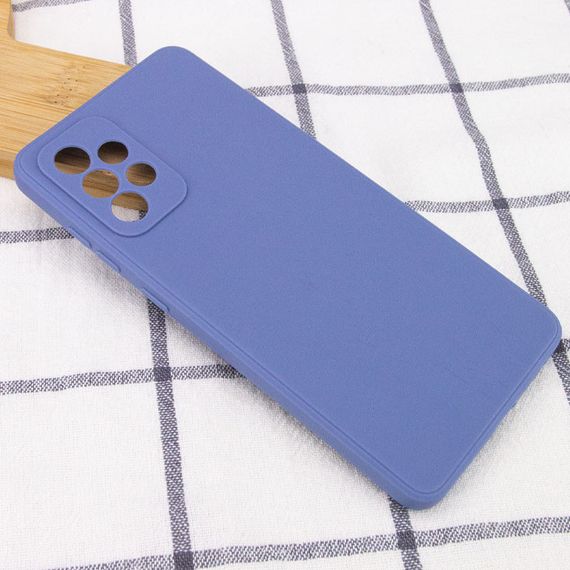 Силіконовий чохол Candy Full Camera для Samsung Galaxy A72 4G / A72 5G Голубой / Mist blue | Зображення 1