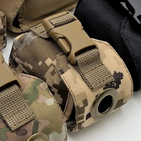 Подсумок под гранату Ф1, РГД, П67 поликордура Пиксель Molle