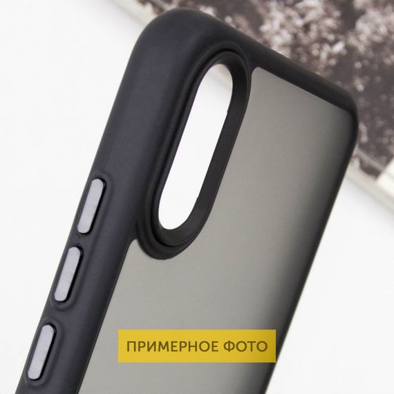 Чохол TPU+PC Lyon Frosted для Oppo A60 4G Black | Зображення 5