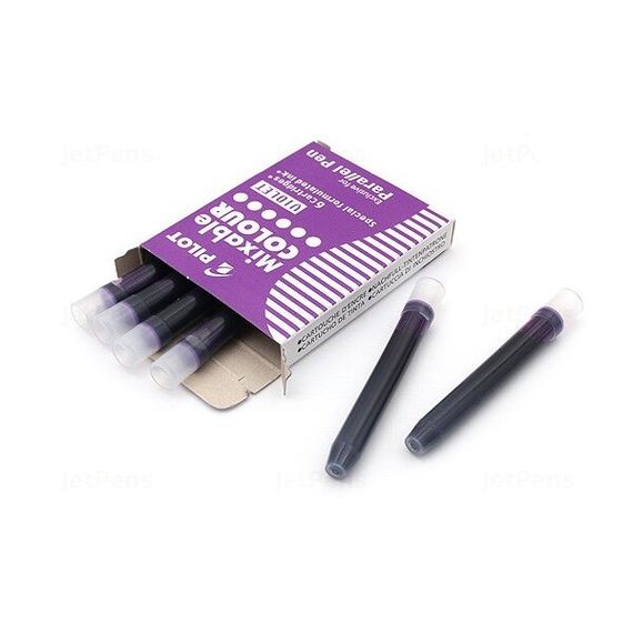 Комплект картриджей Pilot IC-P3 6шт, фиолетовый